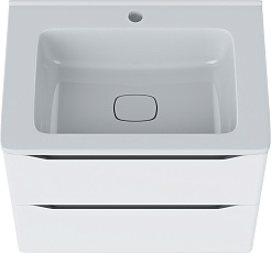 Vivon Тумба под раковину Shelly 60 подвесная белая матовая – фотография-5